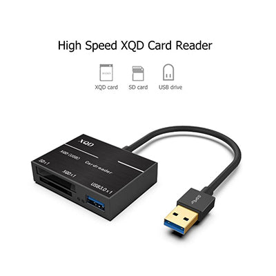 ONTEN (3 IN 1) TYPE-C to XQD2.0/SD Card Reader (3.0)?500MB/S)+USB(3.0) (BLACK) ONTEN (3 IN 1) TYPE-C to XQD2.0/SD Card Reader (3.0)?500MB/S)+USB(3.0) (BLACK)